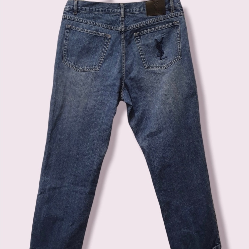 YVES Saint Laurent (YSL) jeans - 38x32 - men but think Unisex!
